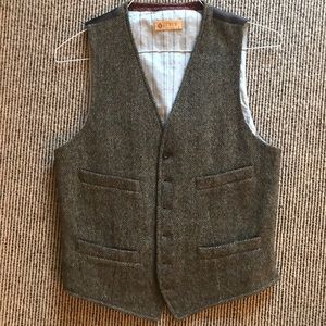 J.crew herringbone vest